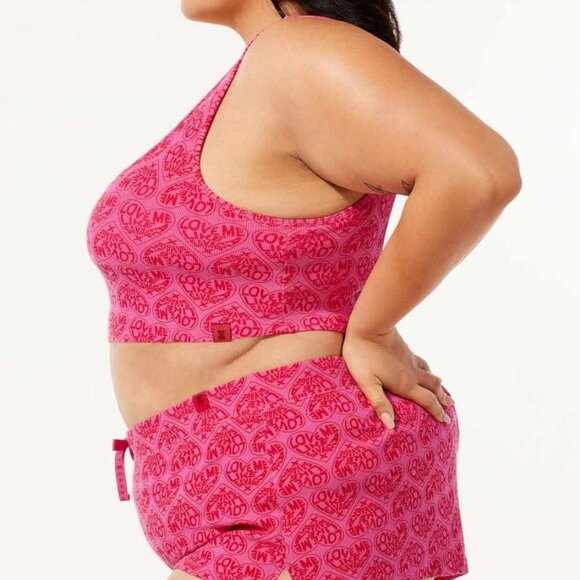 NWT Savage X Fenty Crop Sleep Top - Picture 2 of 2